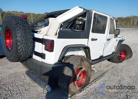 2017 Jeep Wrangler Unlimited Sport 4X4 из США, поврежденный, VIN 1C4HJWDG0HL572268